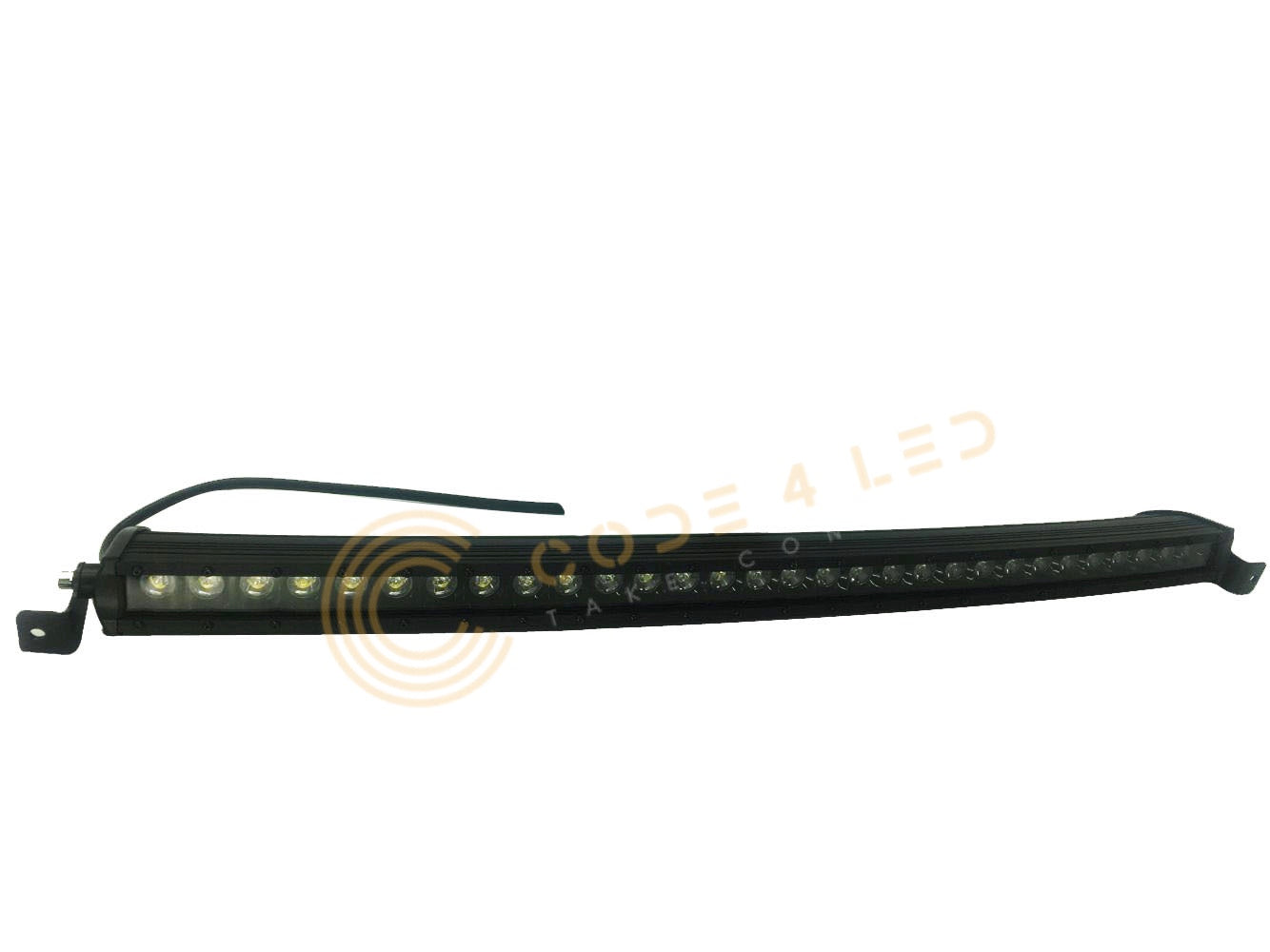 Code 4 LED Supply Single Row Stealth 42 inch 210 watt Curved Light Bar (C4-SST-42210-CRV)