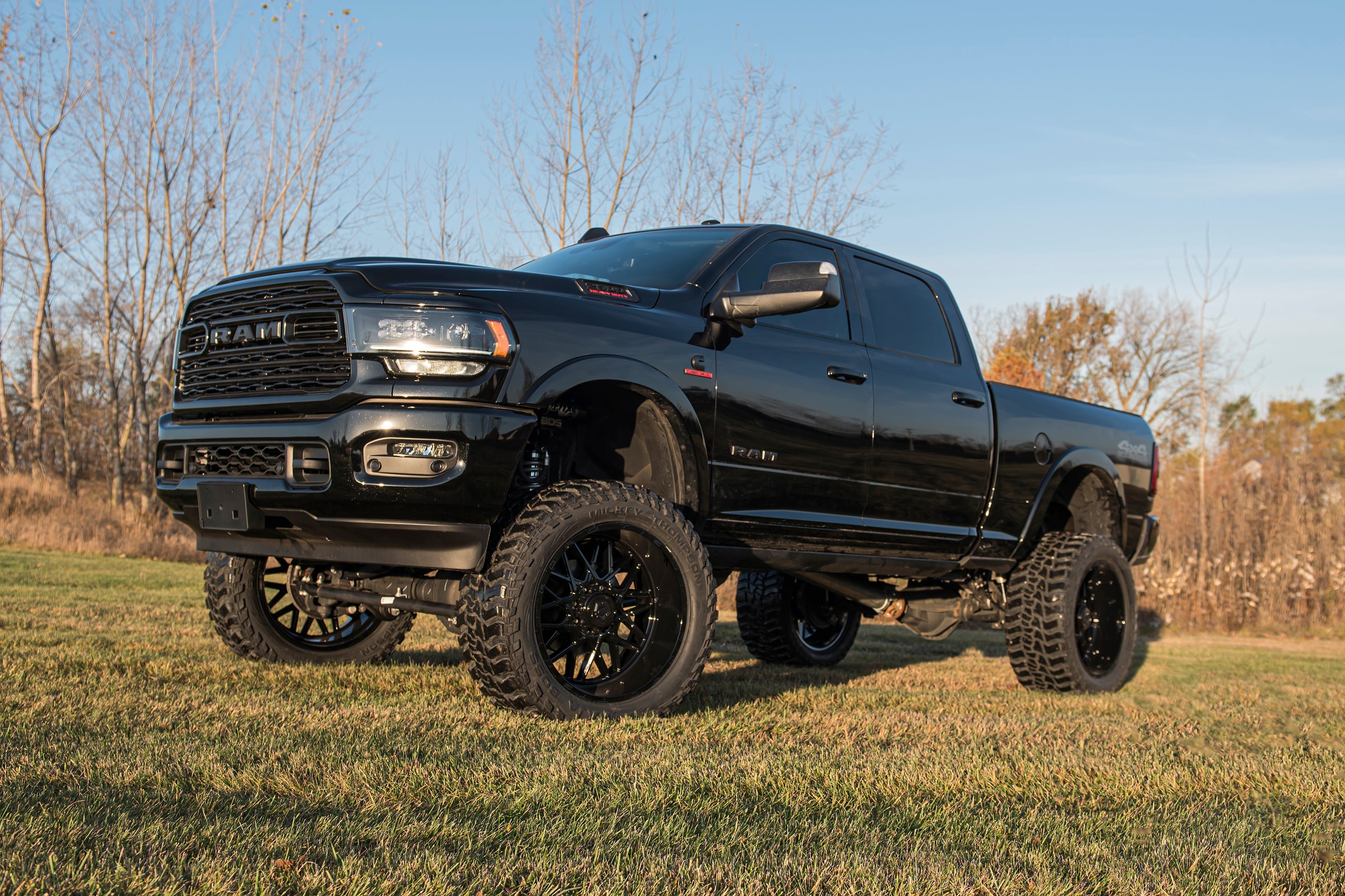 8 Inch Lift Kit w/ 4-Link | Ram 3500 (19-24) 4WD | Diesel -3