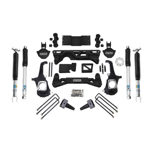 ReadyLift 5-6'' Lift Kit Chevy GMC Silverado Sierra HD W Bilstein Shocks 11-19