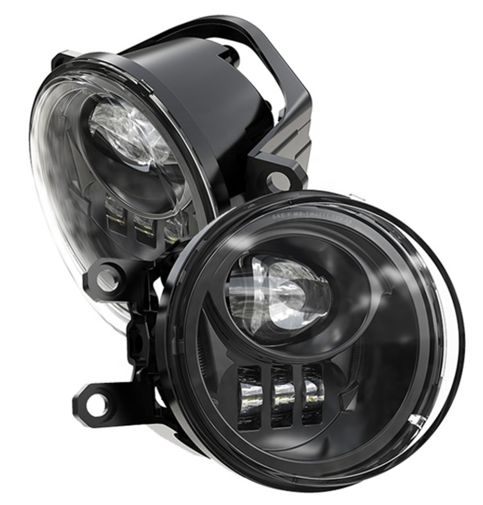Code 4 LED Supply Tacoma Fog Lights, Black Housing (C4-TACFOG-BL)