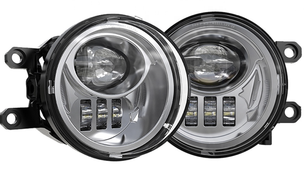 Code 4 LED Supply Tacoma Fog Lights, Chrome Housing (C4-TACFOG-CH)