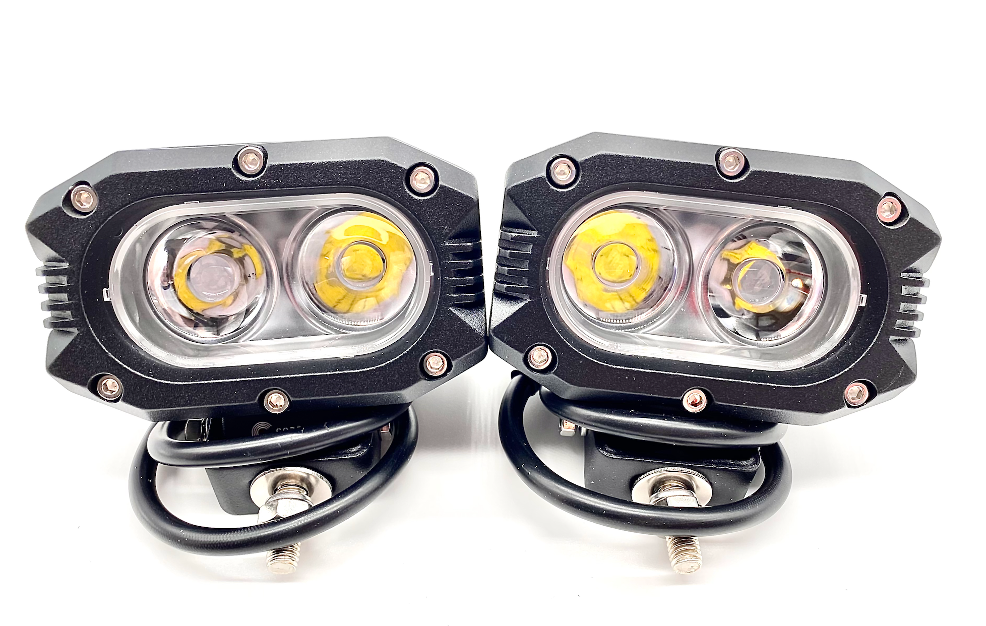 Code 4 LED Bin 50 Pod Lights (C4-BIN50-YA) - Yellow -1