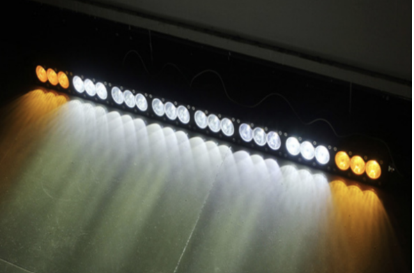 Code 4 LED Supply Amber and White Light bars - 38 inch 180 watt -1