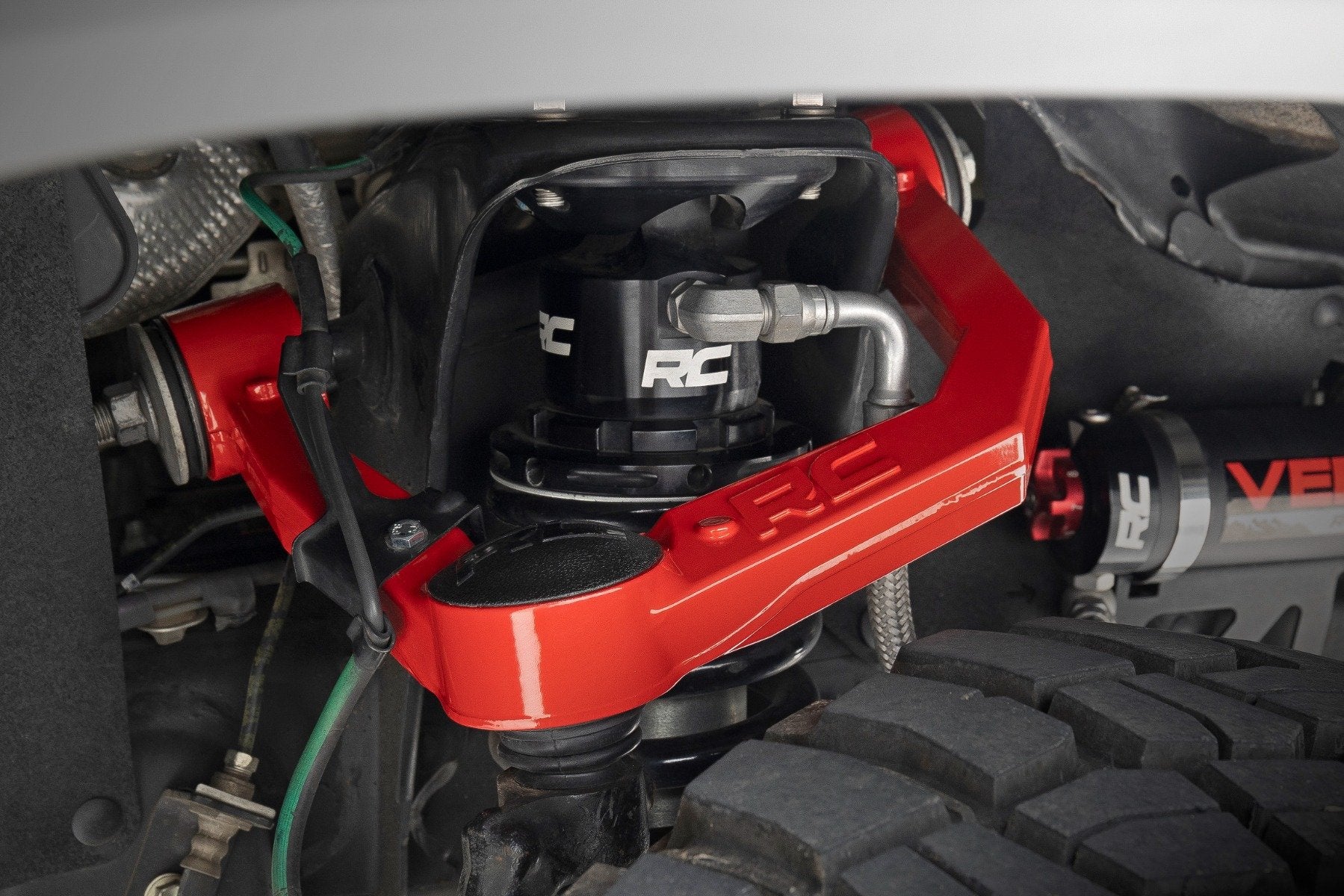 Rough Country Lifted Forged Upper Control Arms Toyota Tacoma/4Runner -74201A 74201ARED