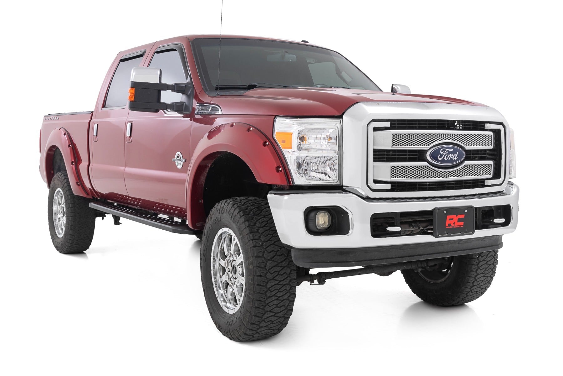 RPT2 Running Board Crew Cab Black Ford F250/F350 09-16 44009