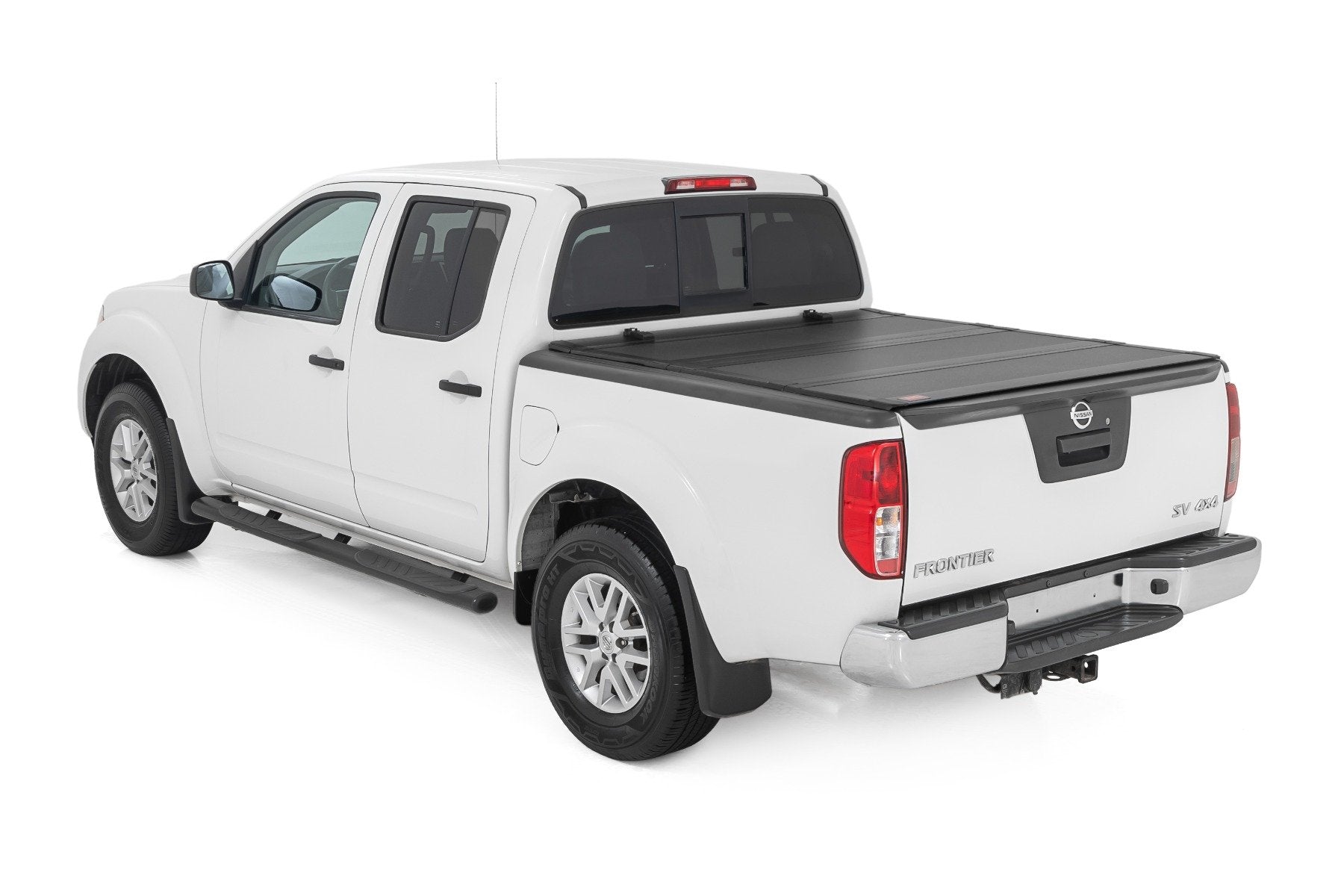 Rough Country Hard Tri-Fold Flip Up Bed Cover 5' Bed Nissan Frontier 05-21 49520501