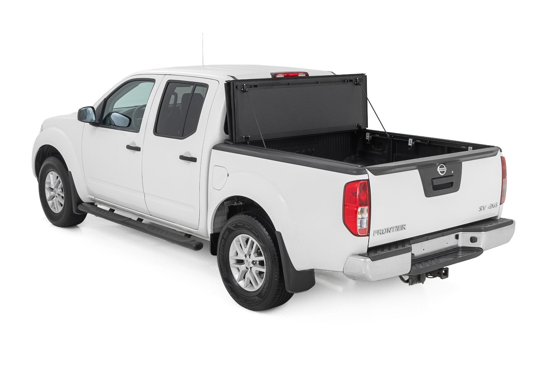 Rough Country Hard Tri-Fold Flip Up Bed Cover 5' Bed Nissan Frontier 05-21 49520501