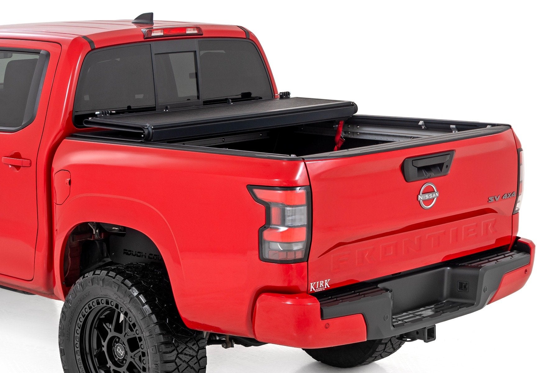 Rough Country Low Profile 5' Bed Cover w/Cargo Mgmt Nissan Frontier 22-24 47520551B