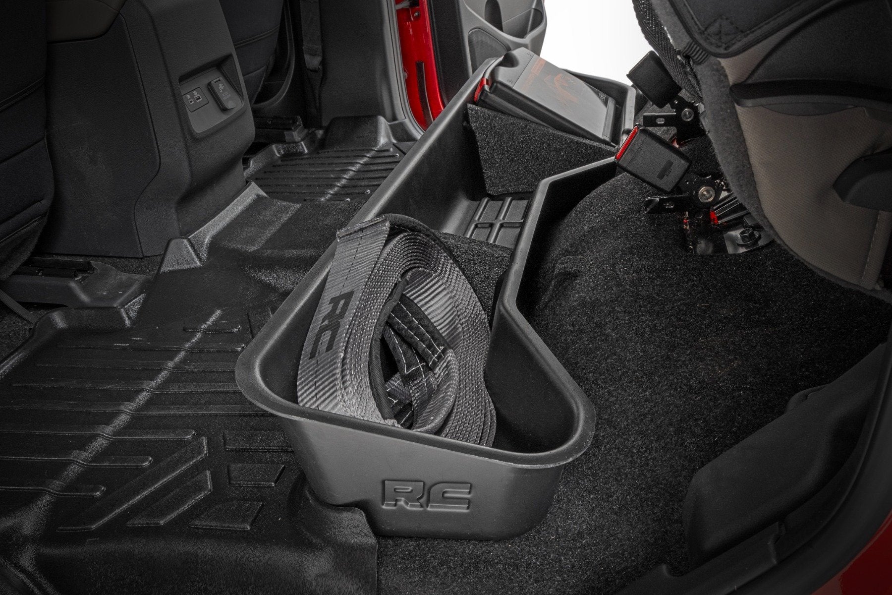 Under Seat Storage Crew Cab Nissan Frontier 05-23 RC RC09605