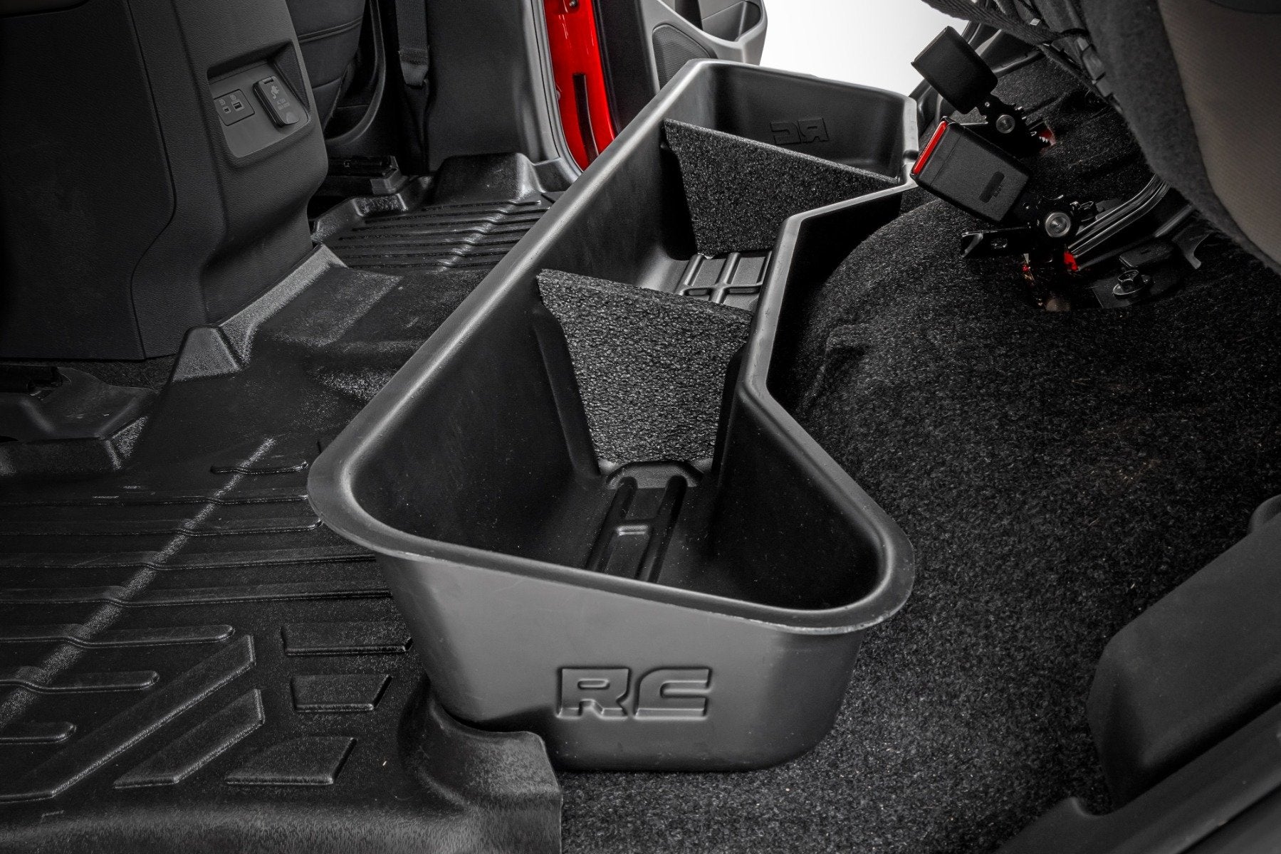 Under Seat Storage Crew Cab Nissan Frontier 05-23 RC RC09605