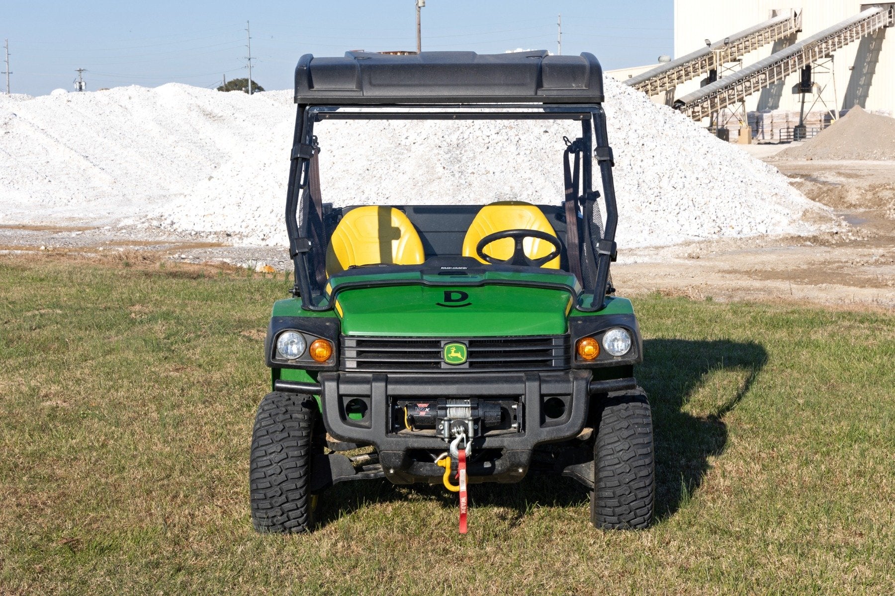 Rough Country Full Windshield Scratch Resistant John Deere Gator 11-17 98122270