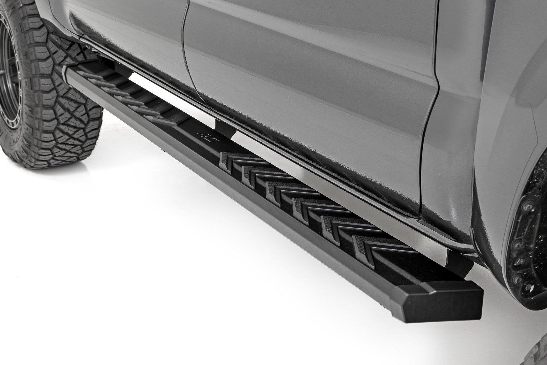 Rough Country BA2 Running Boards Side Steps Double Cab for Toyota Tacoma 05-23 41009A
