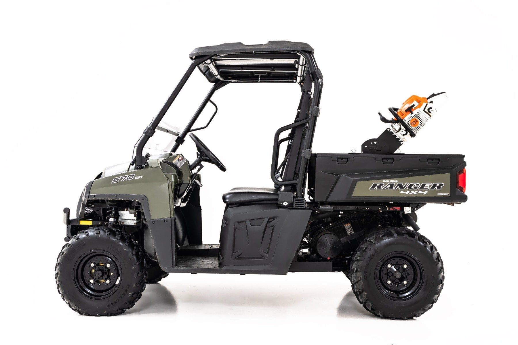 Rough Country Chainsaw Carrier Bed Side Mount Multiple Makes & Models (Polaris) 93195