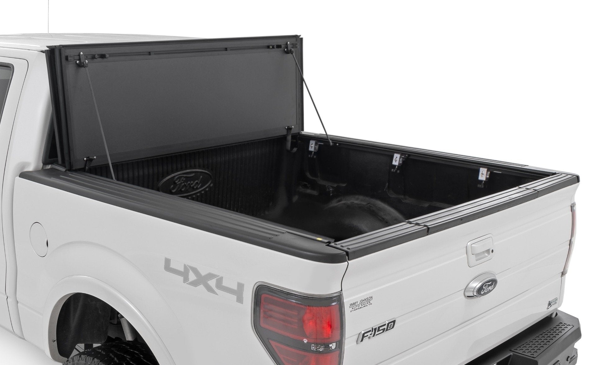 Rough Country Hard Tri-Fold Flip Up Bed Cover 6'7" Ford F150 04-14 49214650