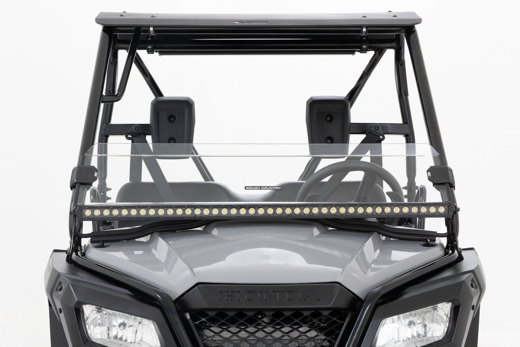 Rough Country LED Light Cage Mount 40" Black Honda Pioneer 520 92082