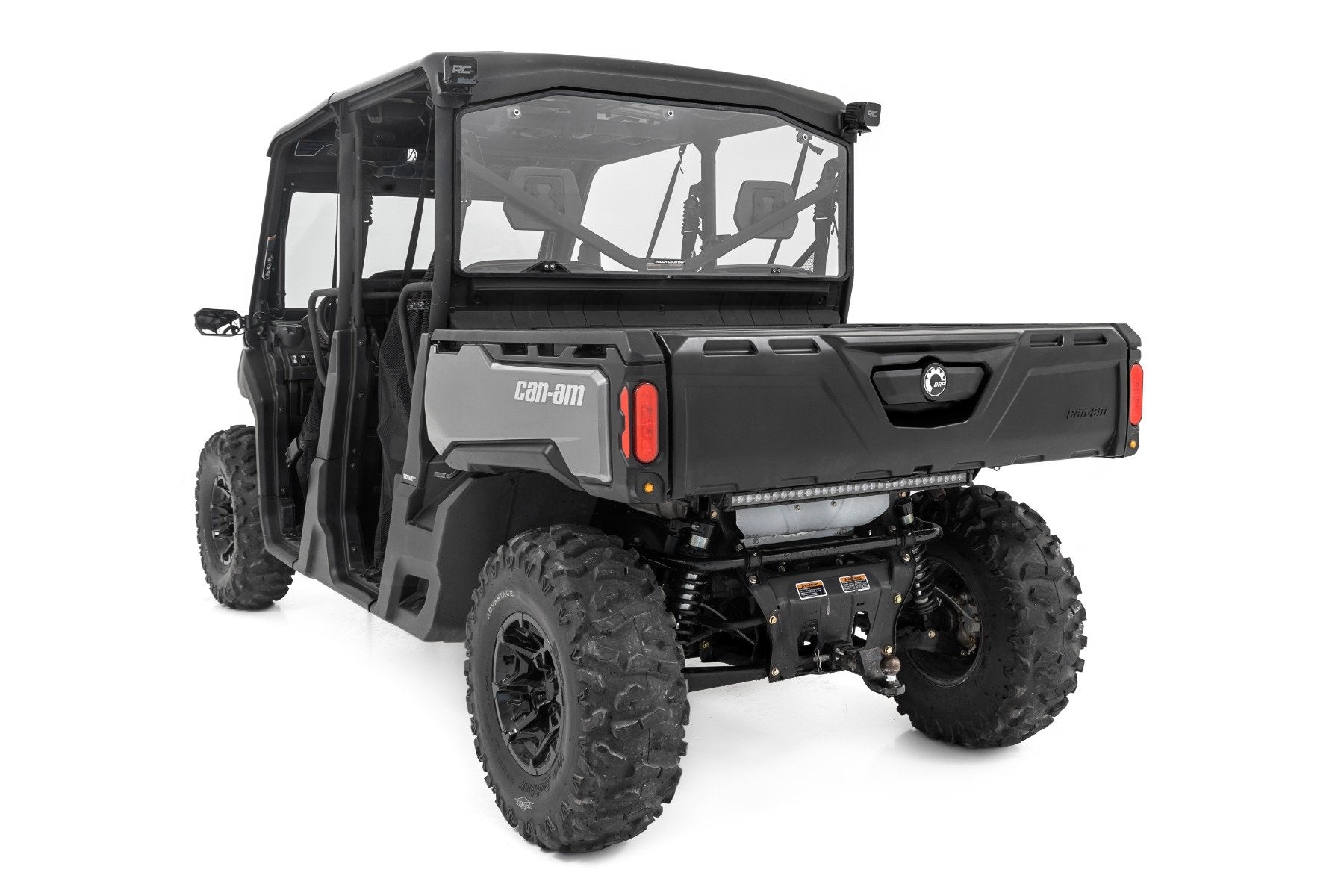 Rough Country Rear Cab Panel Scratch Resistant Can-Am Defender HD 8/HD 9/HD 10 98162032A