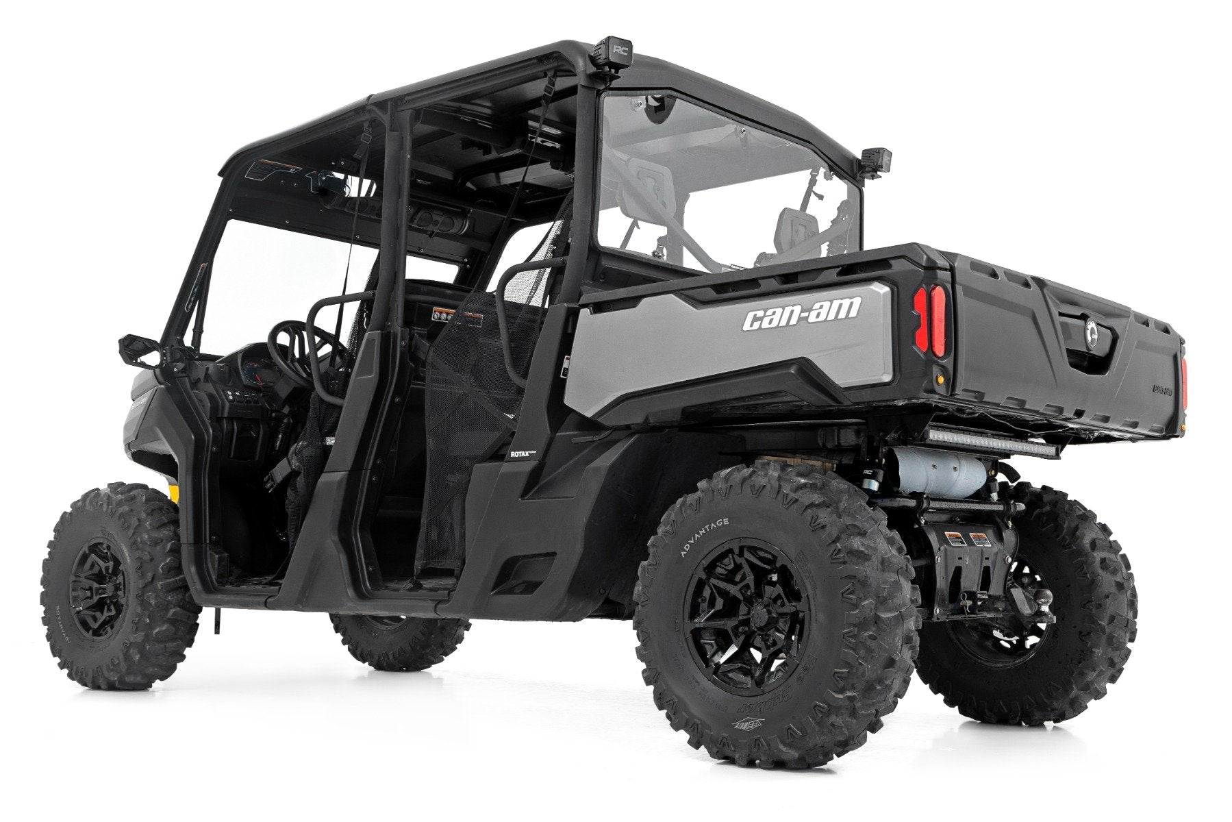 Rough Country Rear Cab Panel Scratch Resistant Can-Am Defender HD 8/HD 9/HD 10 98162032A