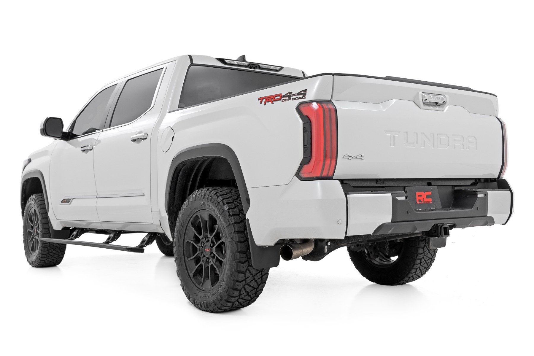 Rough Country Power Running Boards Lighted CrewMax Toyota Tundra 22-23 PSR70911