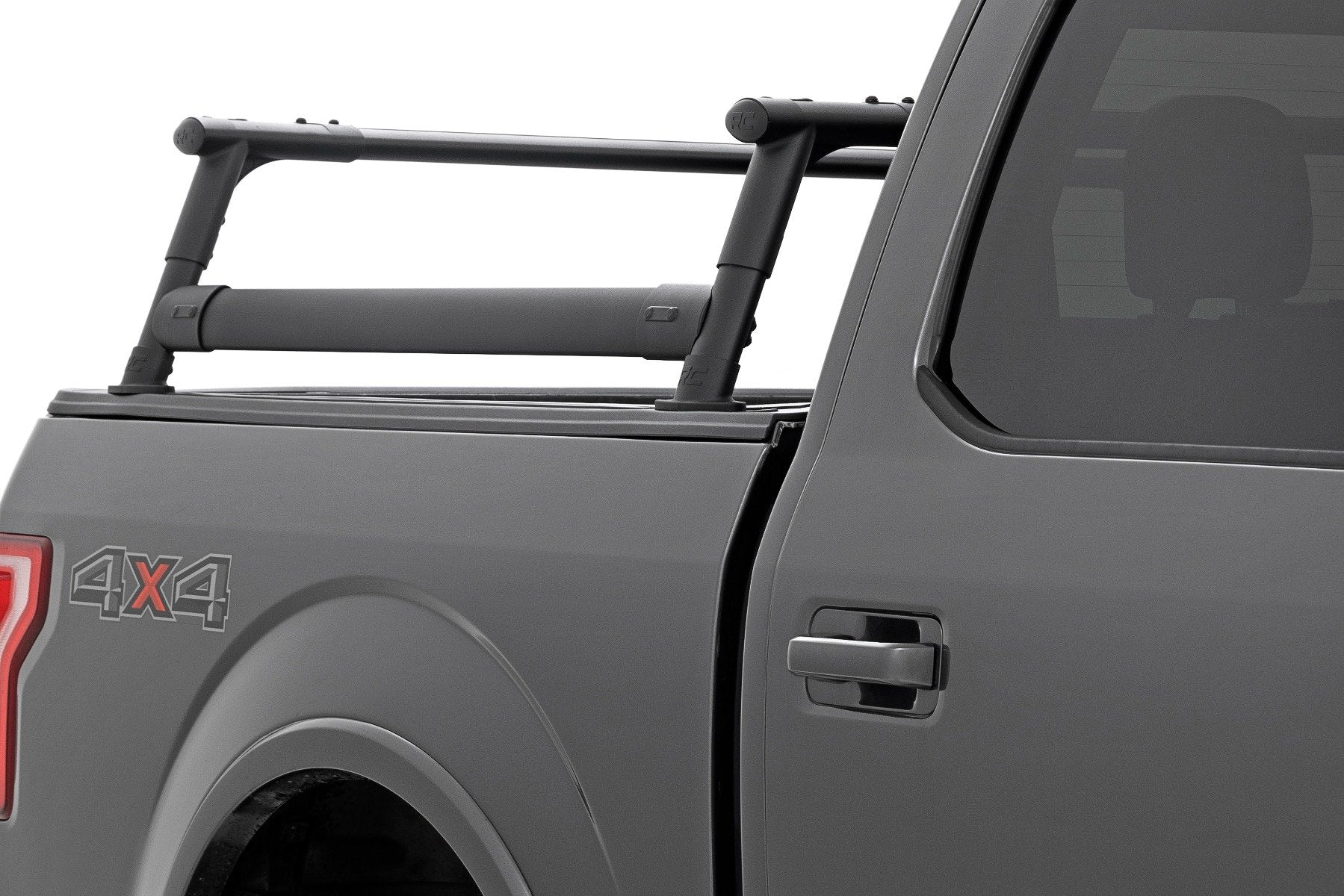 Rough Country Bed Rack Half Rack Aluminum Ford F150 2015-2024 10407