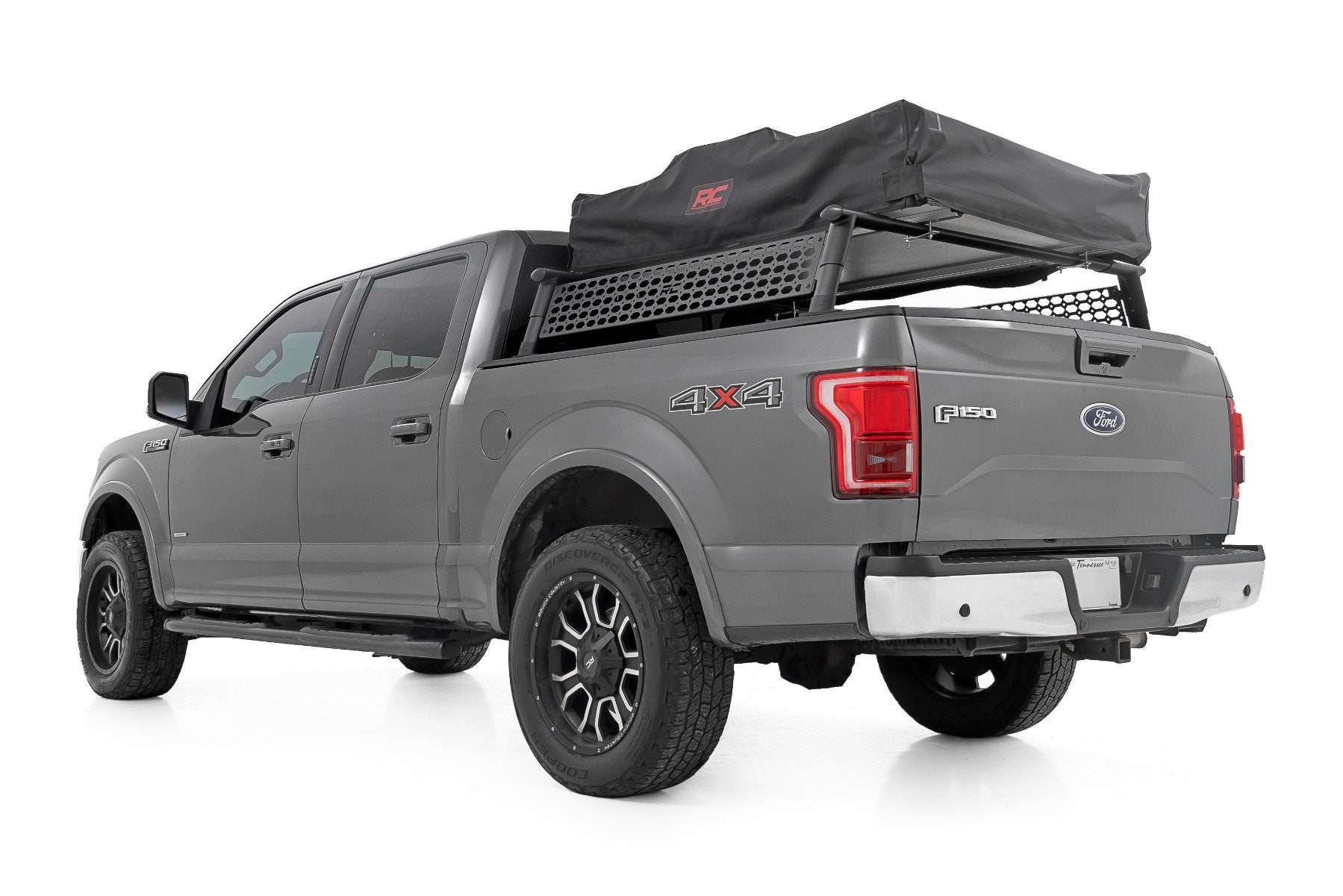 Rough Country Bed Rack Half Rack Aluminum Ford F150 2015-2024 10407
