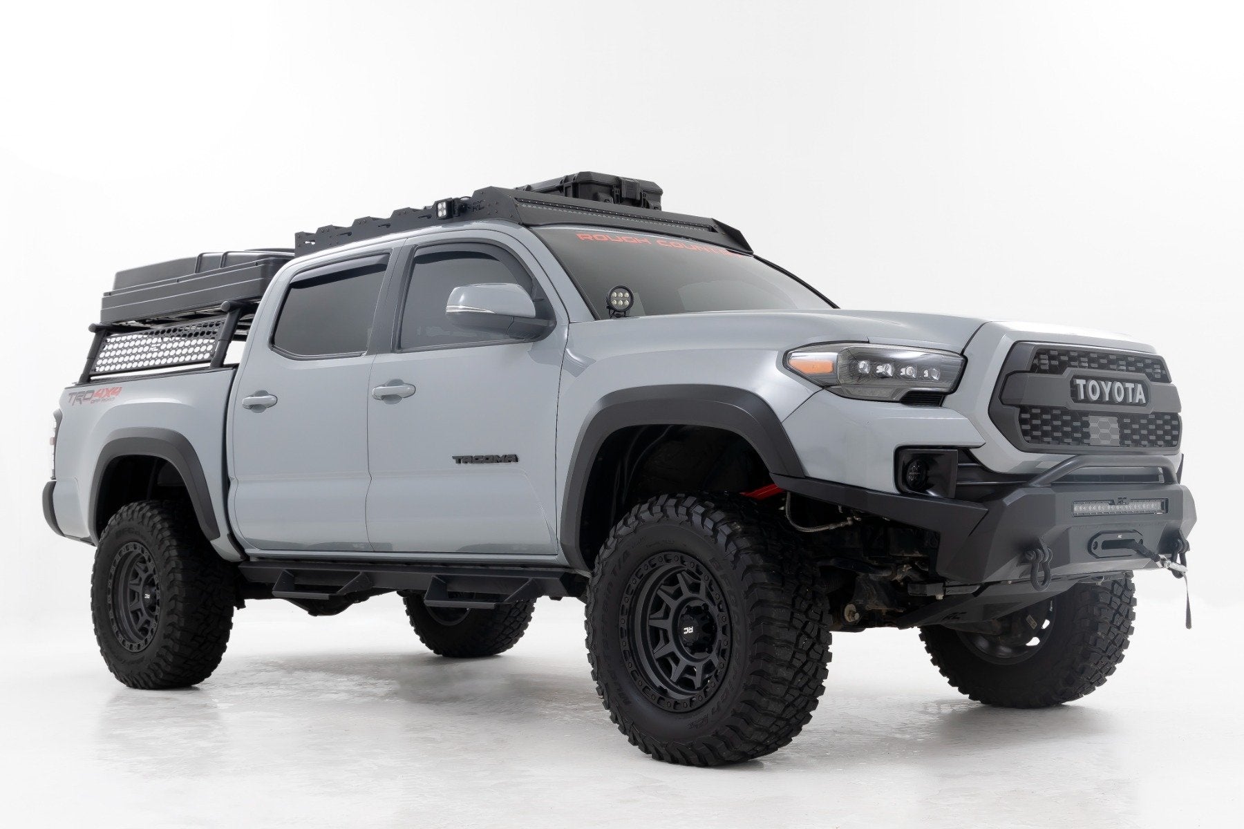 Rough Country Bed Rack Half Rack Aluminum Toyota Tacoma 2005-2023 73115