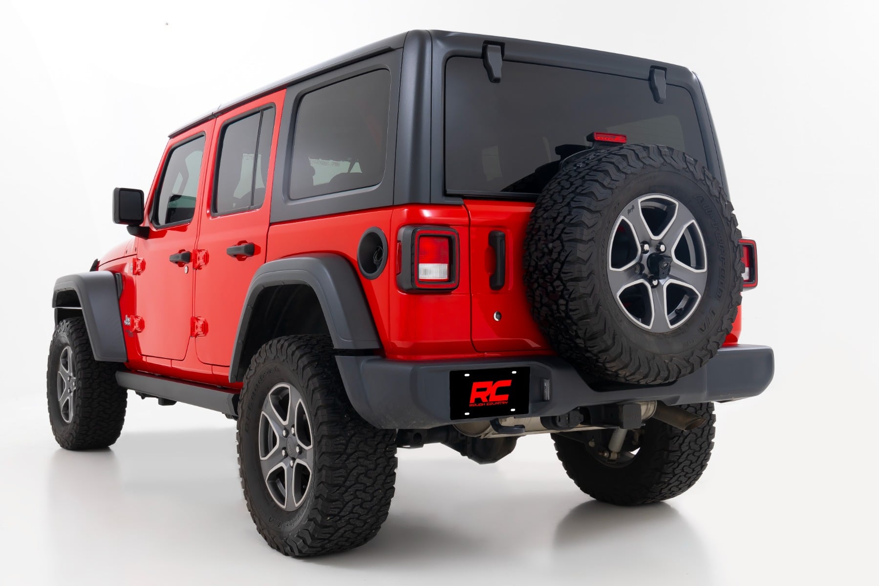 Rough Country Power Running Boards Dual Motor 4 Door for Jeep Wrangler JL 18-26 PSR610430A