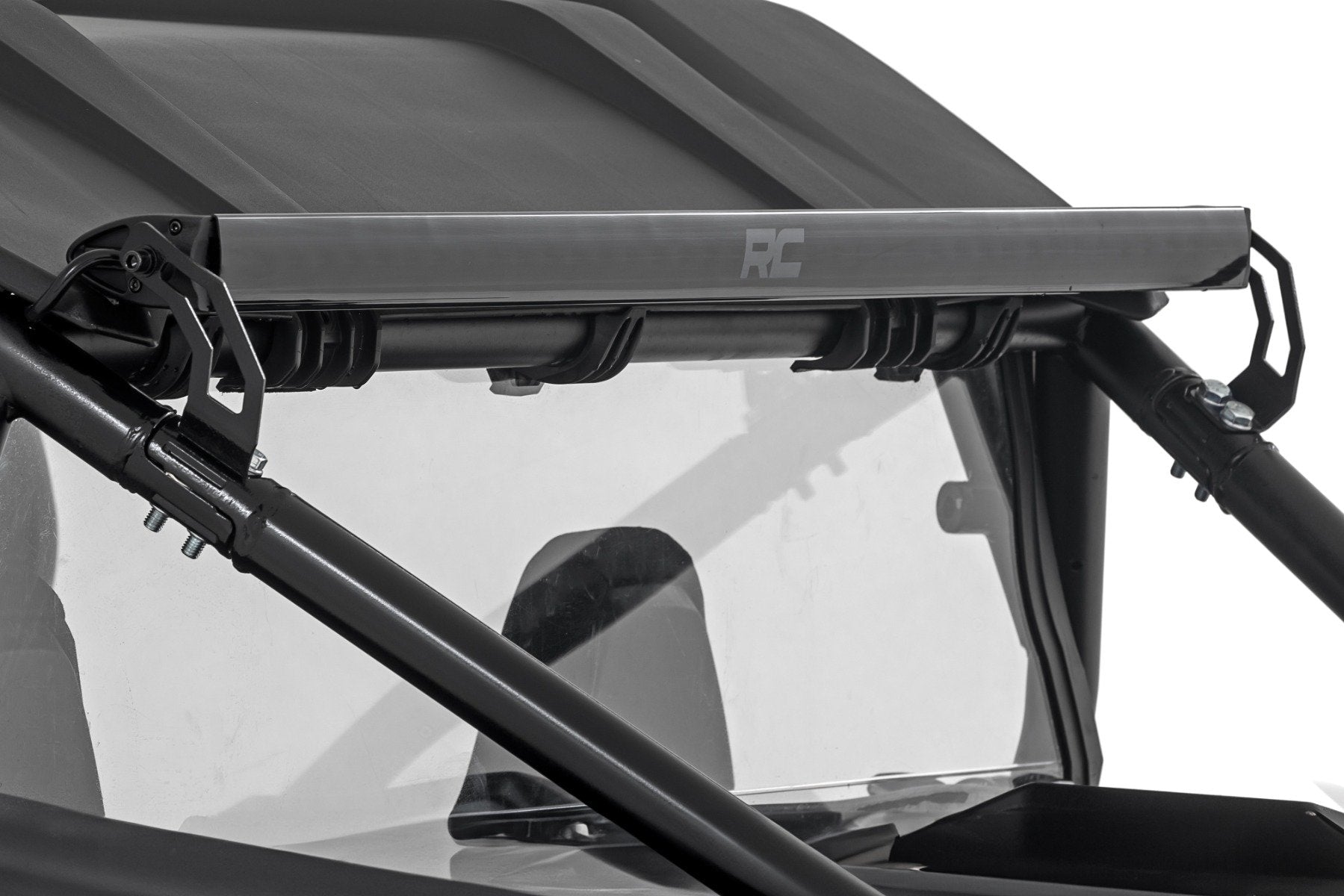 Rough Country LED Light Kit Rear Mount | 40" Black Single Row | Polaris RZR 1000XP4 2024 93183