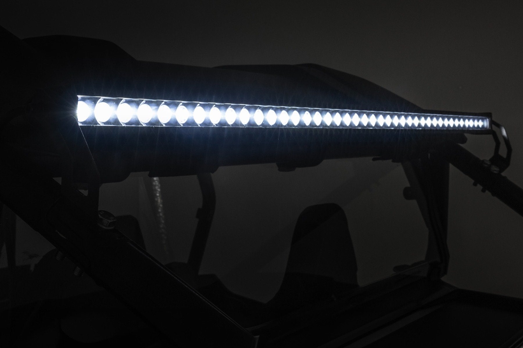 Rough Country LED Light Kit Rear Mount | 40" Black Single Row | Polaris RZR 1000XP4 2024 93183