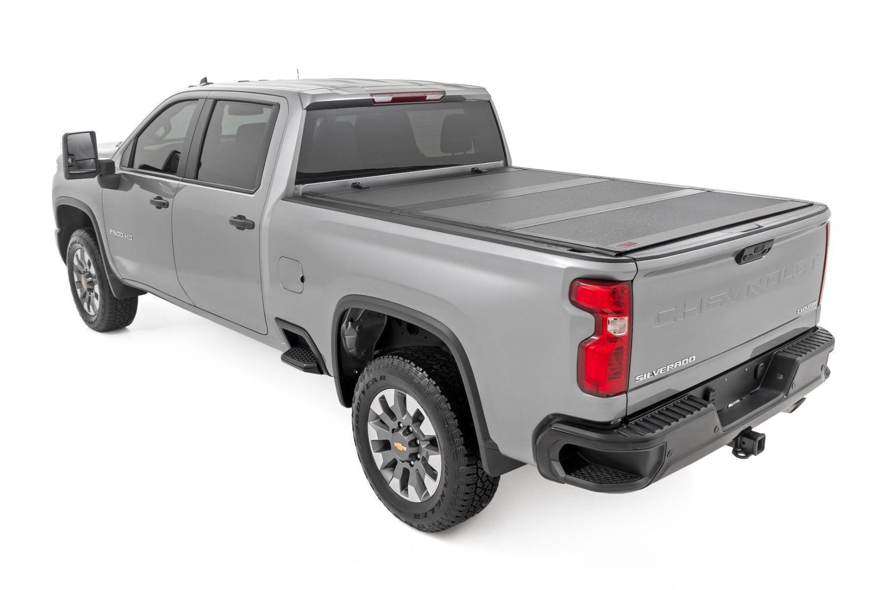 Rough Country Hard Tri-Fold Flip Up Bed Cover 6'9" Bed Chevy/GMC 2500HD 20-24 49120651