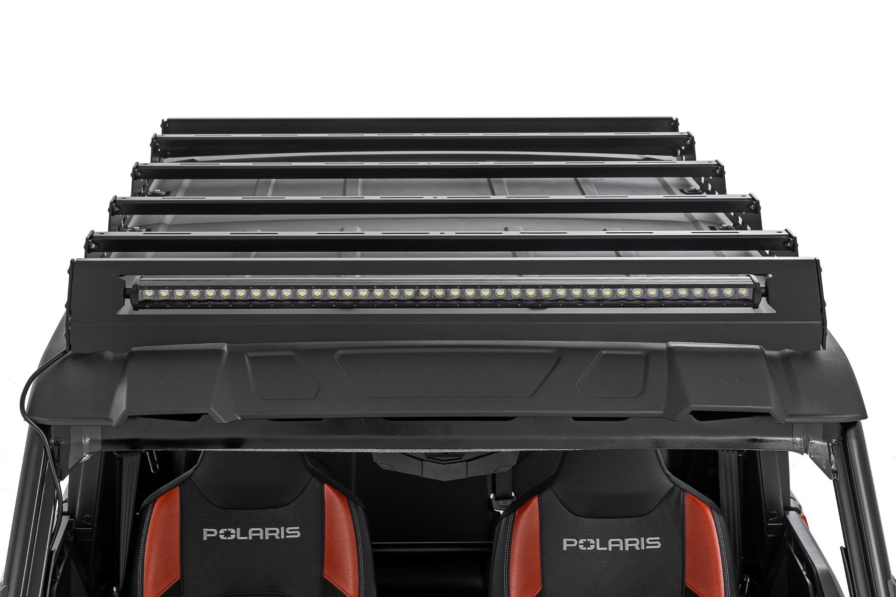 Rough Country Roof Rack 40" Black Single Row Polaris Xpedition ADV 5 2024 93172