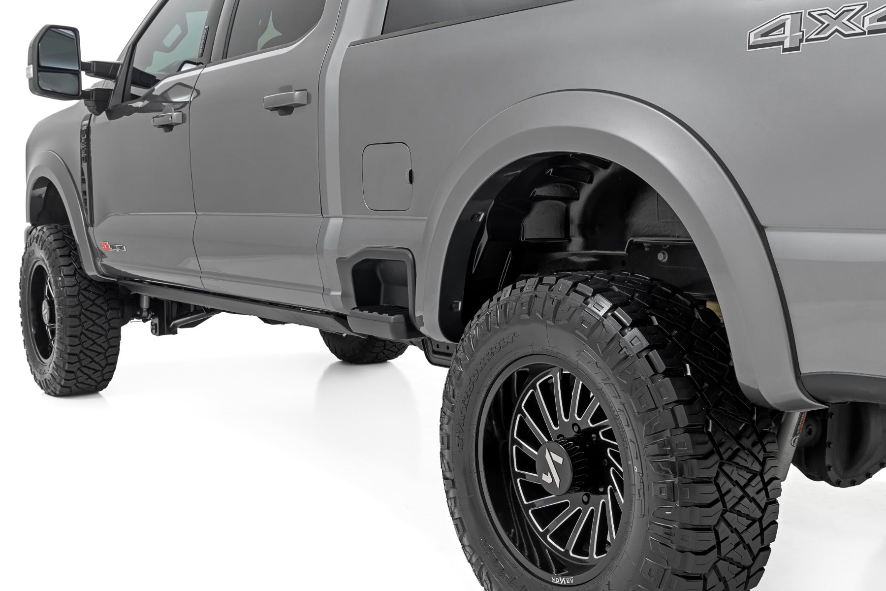 Rough Country Sport Fender Flares Z1 Oxford White for Ford F250/F350 23-26 S-F20231-Z1