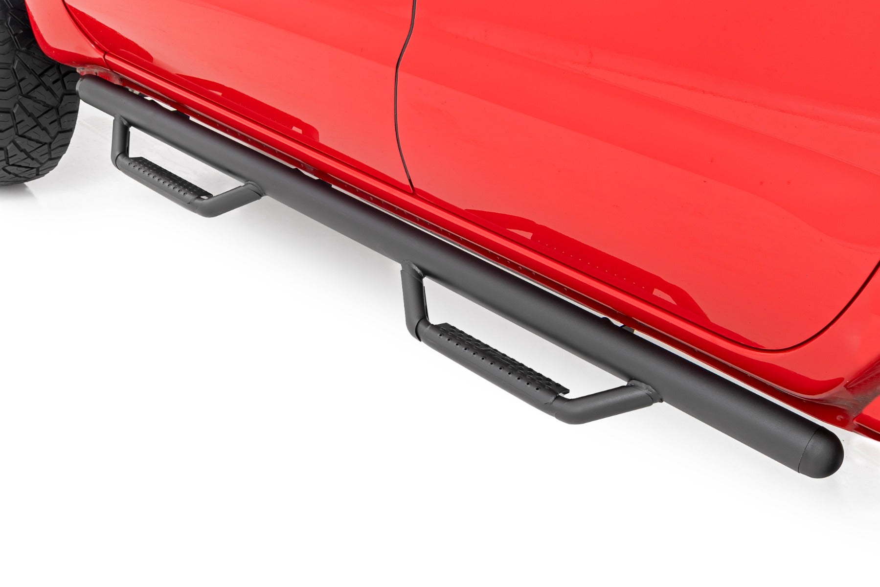 Rough Country Nerf Steps | Cab Length | Crew Cab | for Nissan Frontier 2005-2025 82001C