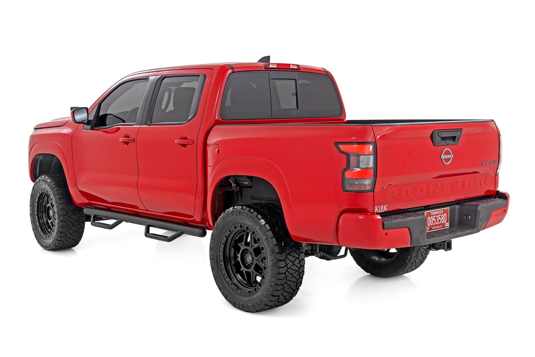 Rough Country Nerf Steps | Cab Length | Crew Cab | for Nissan Frontier 2005-2025 82001C