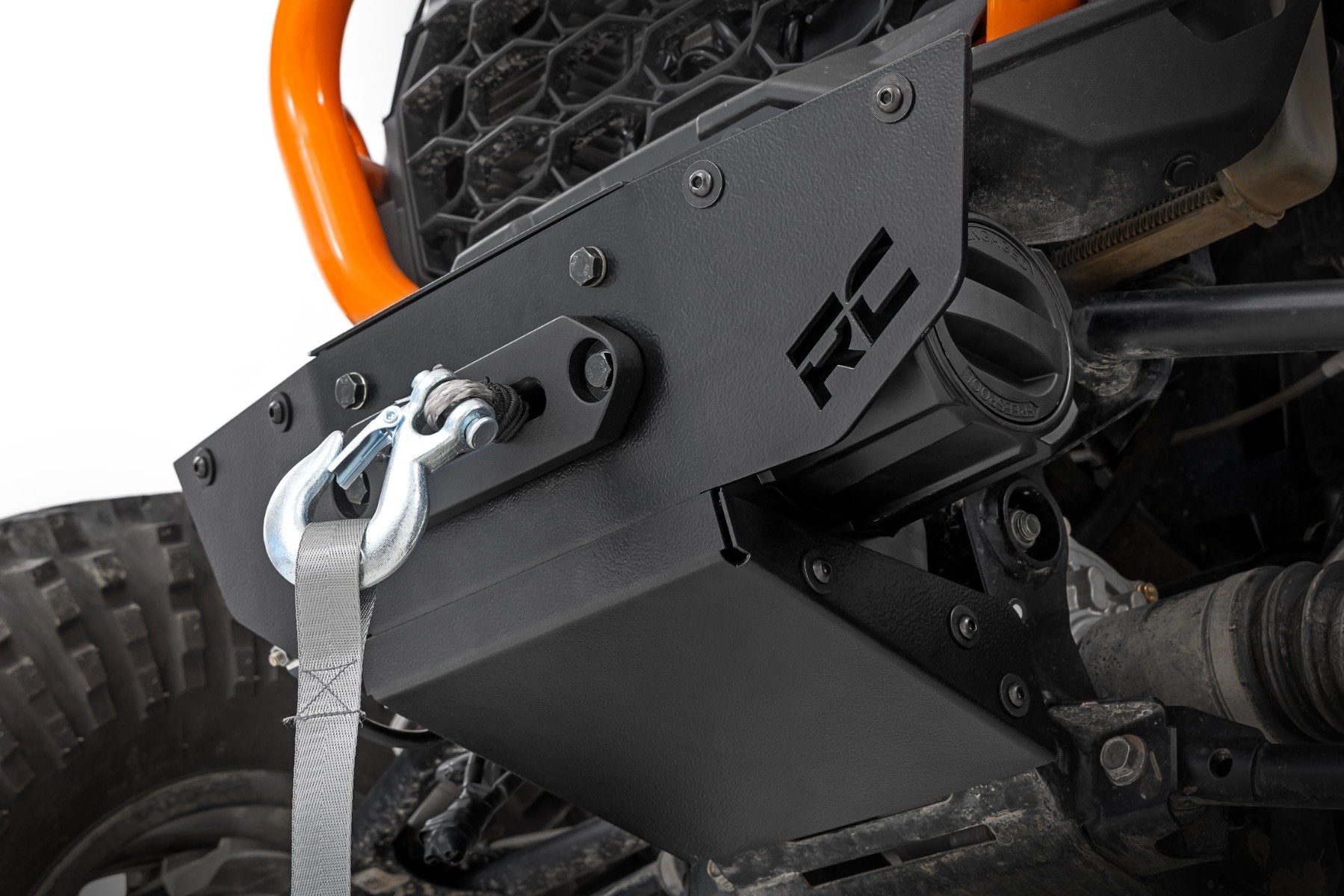 Rough Country Winch Mount Polaris RZR XP 1000 93204