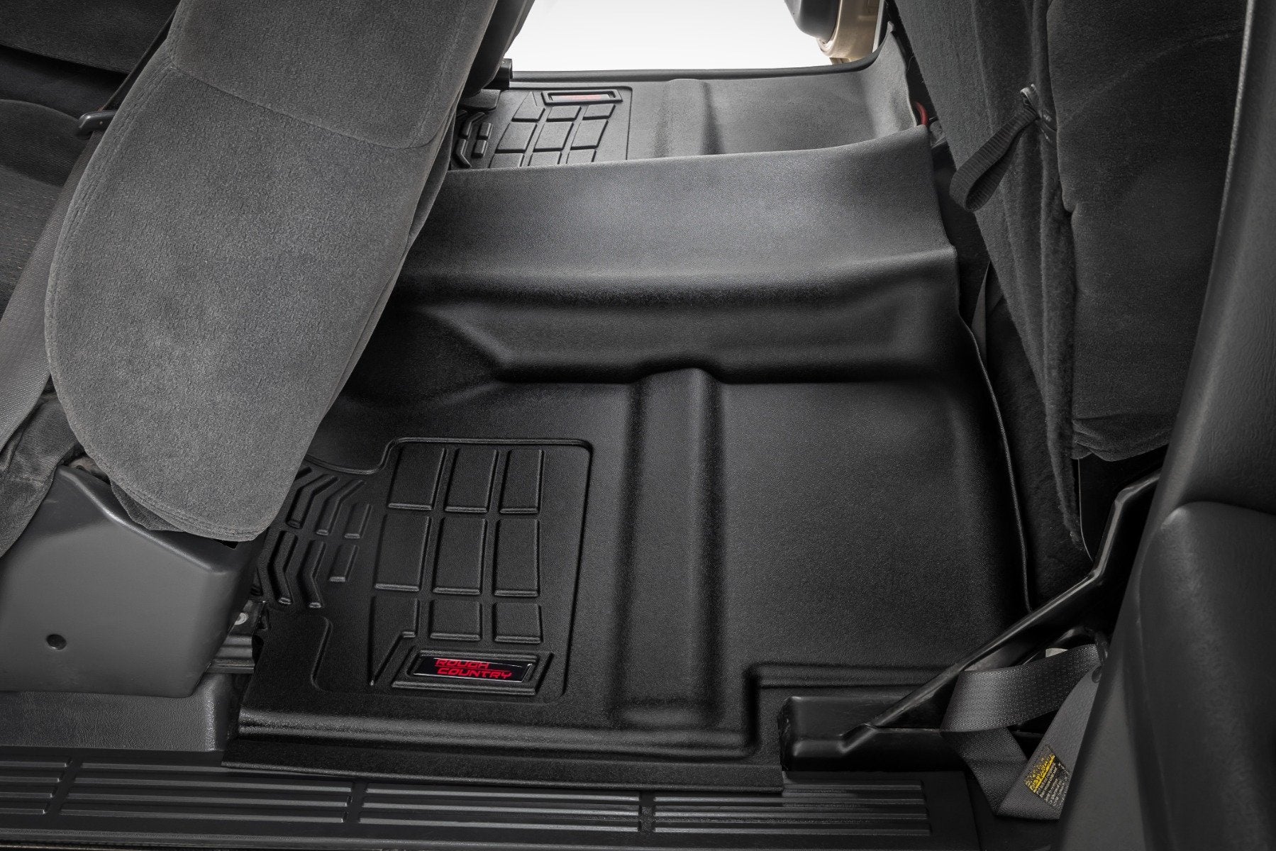 Rough Country SureFit Floor Mats FR & RR Chevy/GMC 1500 99-06 & Classic SM29912A