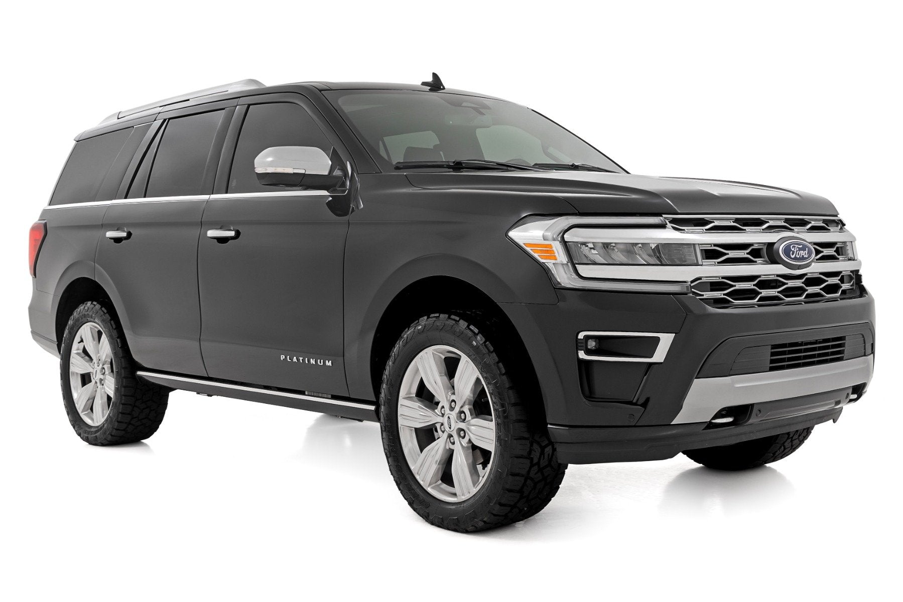 Rough Country 2" Lift Kit Alum Spacer CCD for Ford Expedition 2018-2023 50012