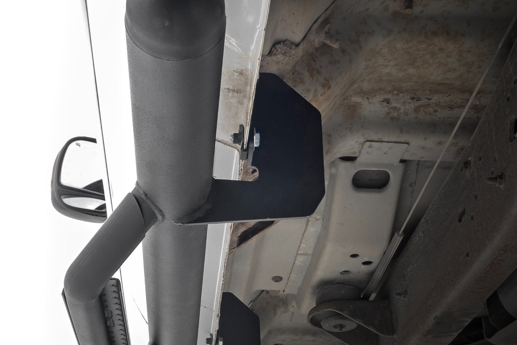 Rough Country Nerf Steps | Cab Length | Crew Cab | for Ford F-250/F-350 Super Duty (99-16) RCF9984CCB