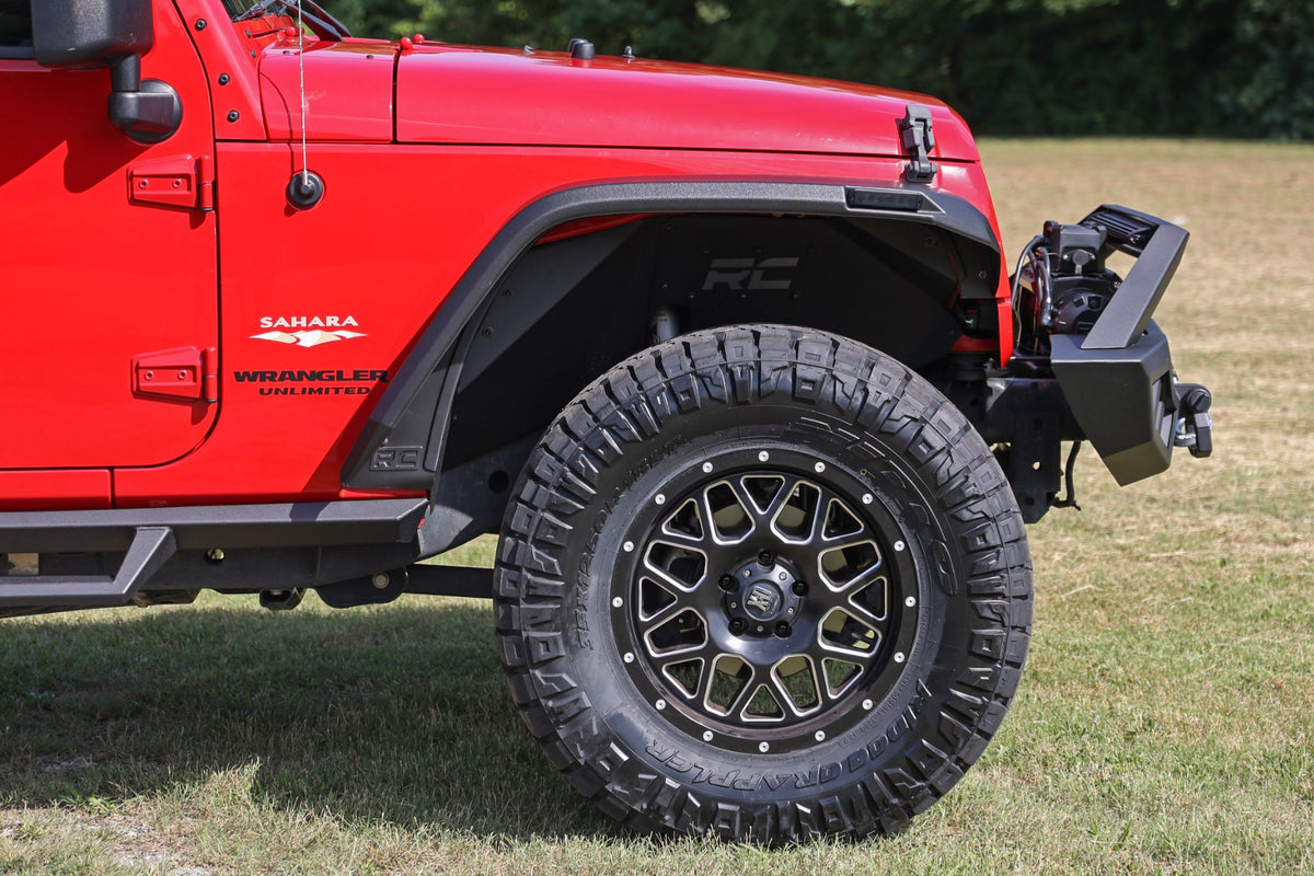 Rough Country High Clearance LED Fender Flare Kit for Jeep Wrangler JK 07-18 99037