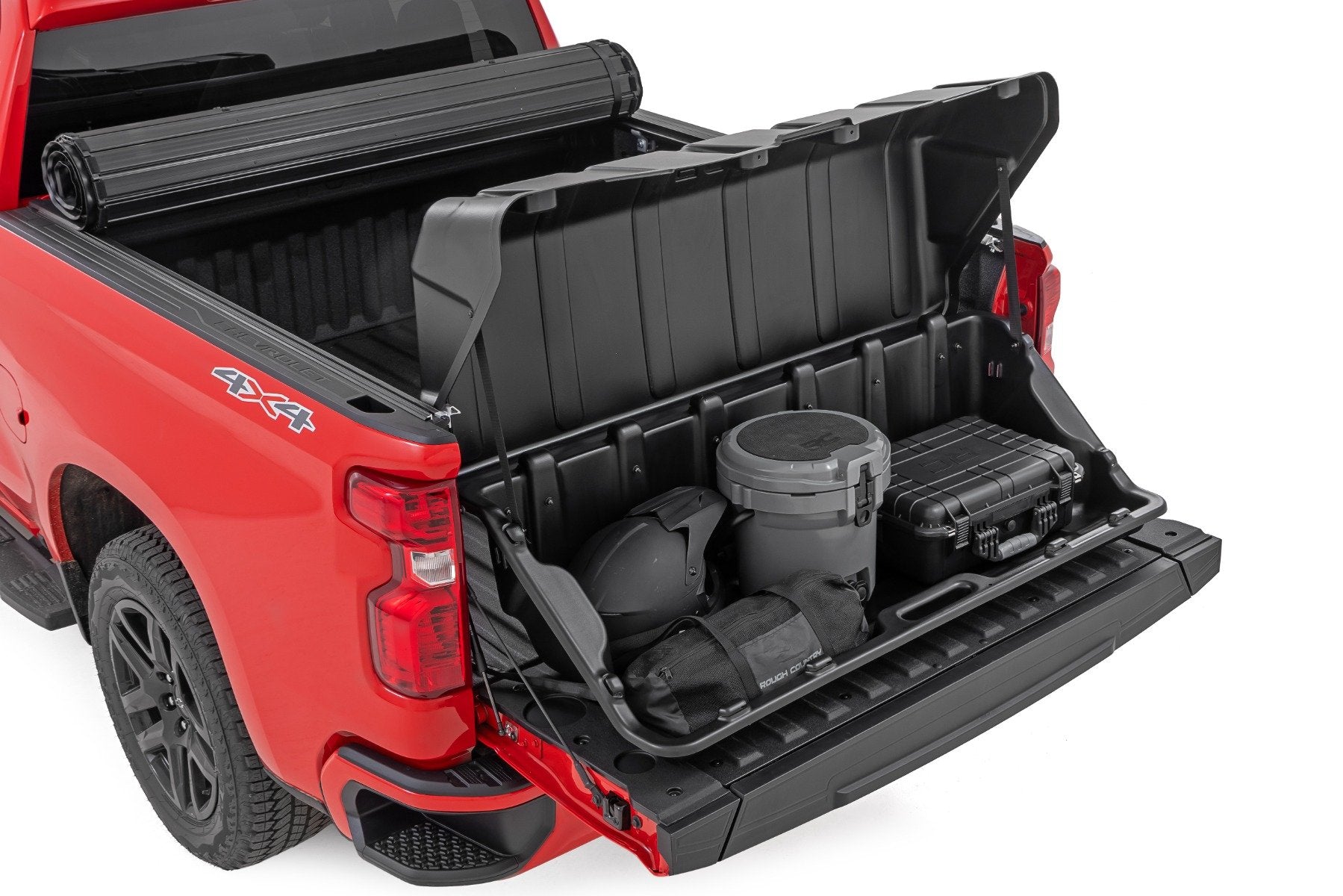 Rough Country Truck Bed Cargo Storage Box | Lid & Box | Full Size 56" 10208