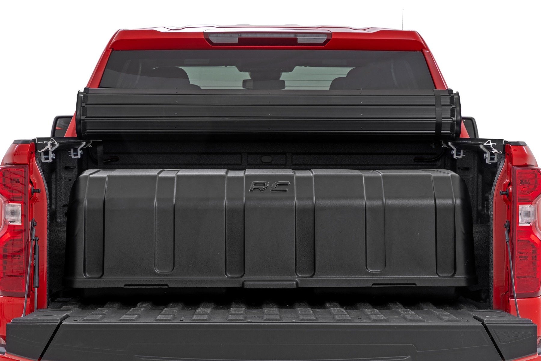Rough Country Truck Bed Cargo Storage Box | Lid & Box | Full Size 56" 10208