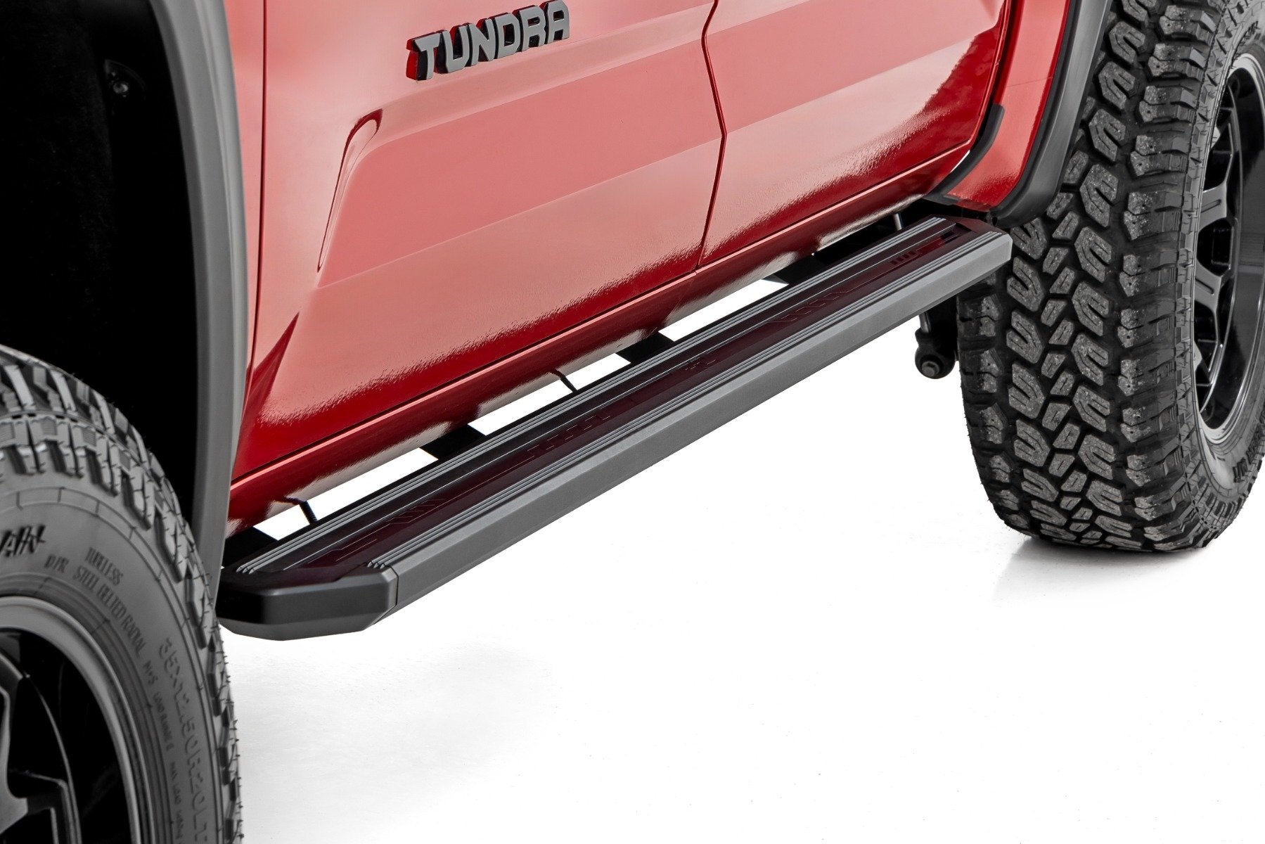 Rough Country Multi-Color LED Running Boards | CrewMax | for Toyota Tundra 2WD/4WD (2022-2025) 55006