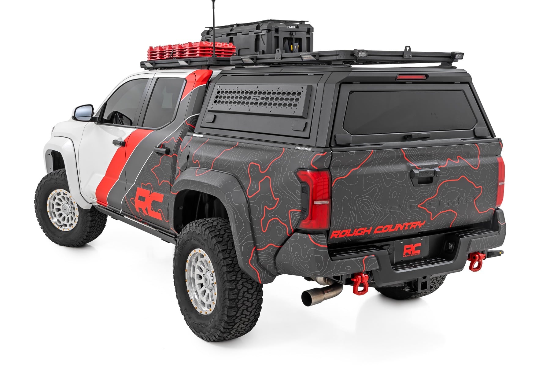Rough Country Roof Rack | Bed Cap | for Toyota Tacoma 2WD/4WD (2024-2026) 88209