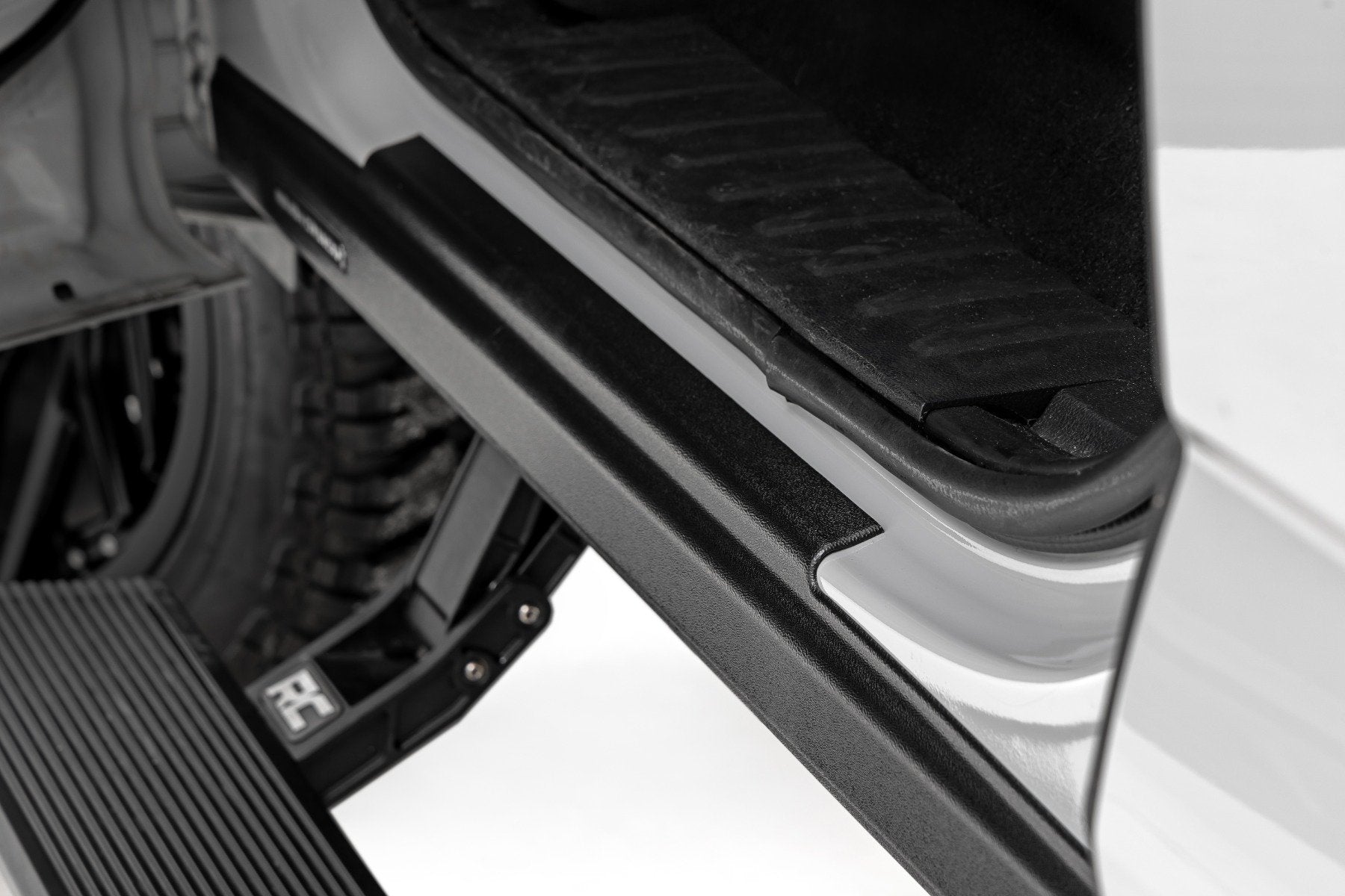 Rough Country Trail Cladding | Rocker Sill Plates | for Ford F-150 2021-2025 TC13023