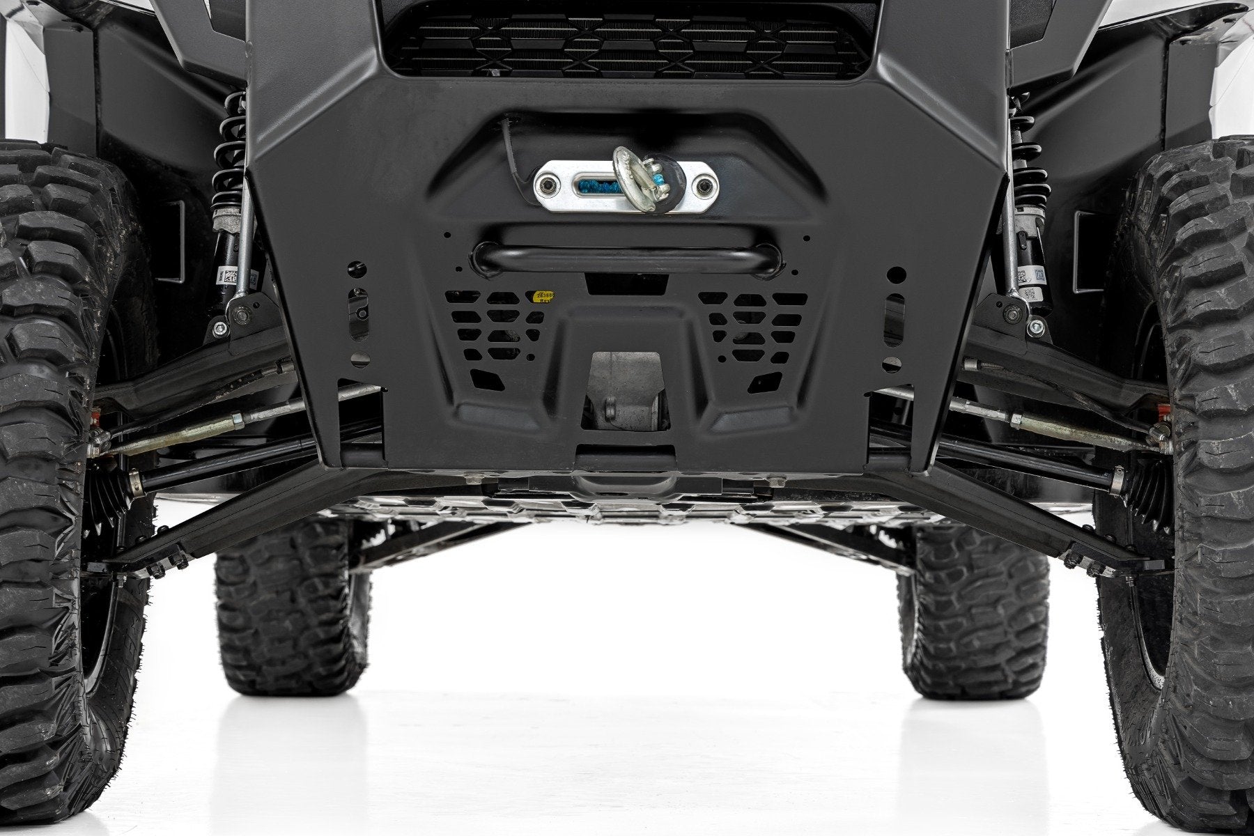 Rough Country Black Aluminum Control Arms | 2" Forward Offset | Polaris Ranger XP 1000 93174BLK