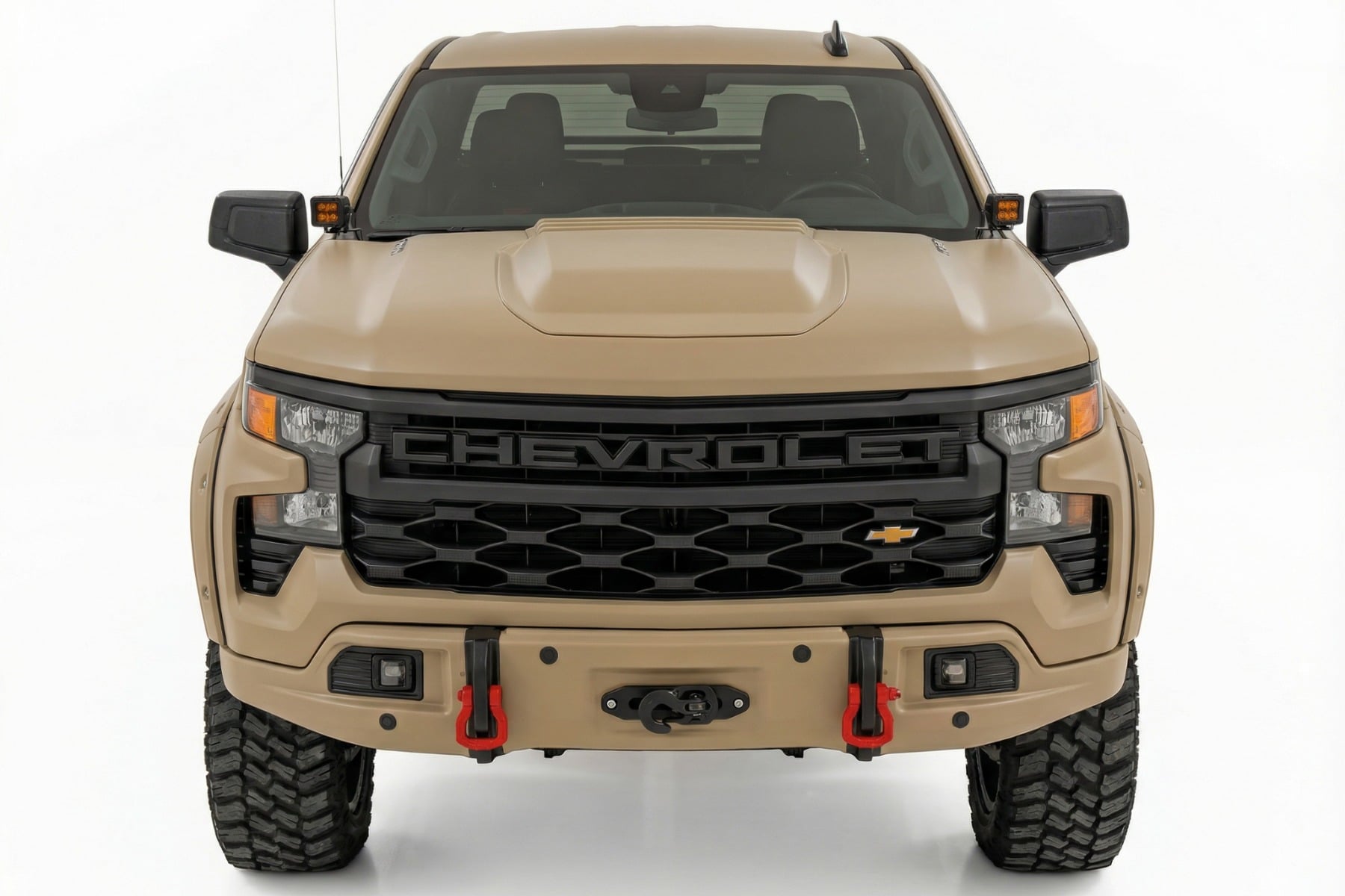Rough Country Front FXS Bumper 12000S GTL Sand Dune Silverado 1500 23-26 13007-GTL