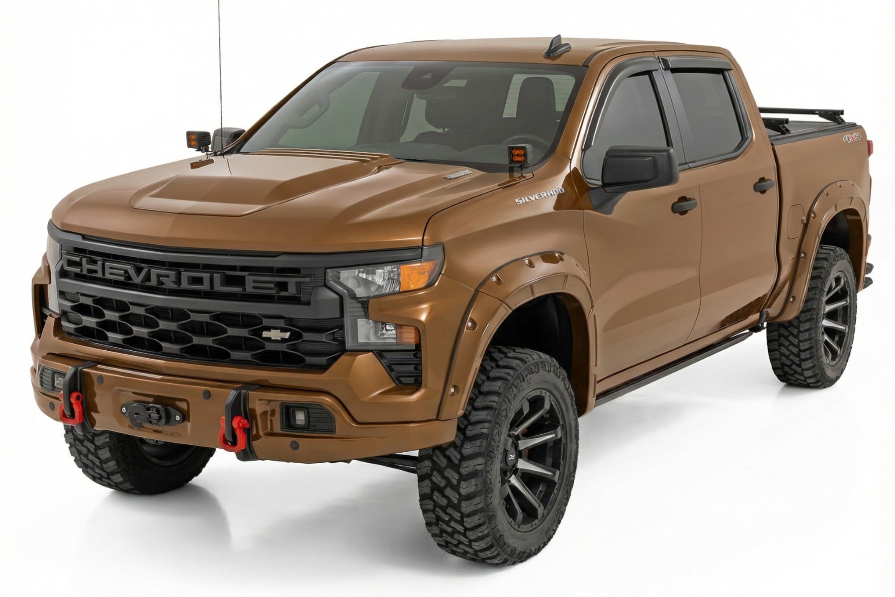 Rough Country Front FXS Bumper 12000S GXN Harvest Bronze Silverado 1500 23-26 13007-GXN
