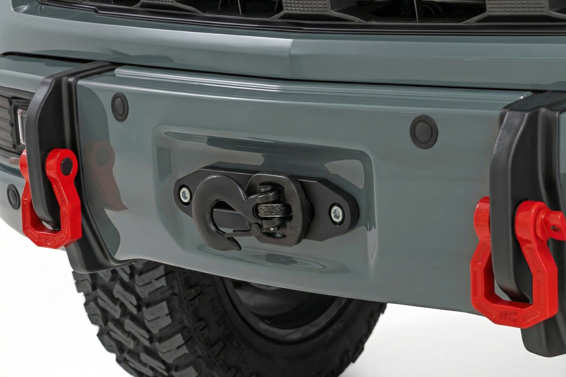 Rough Country Front FXS Bumper 12000S GBD Cypress Gray Chev Silverado 1500 23-26 13007-GBD