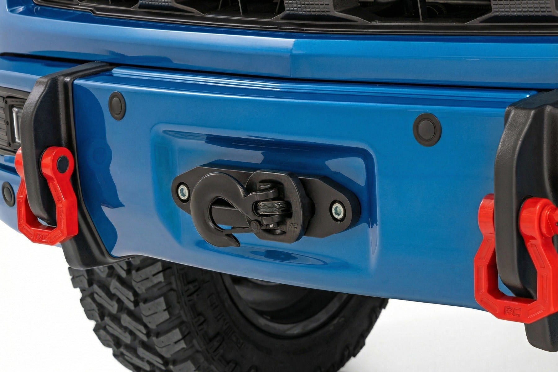 Rough Country Front FXS Bumper 12000S GA0 North Sky Blue Silverado 1500 23-26 13007-GA0