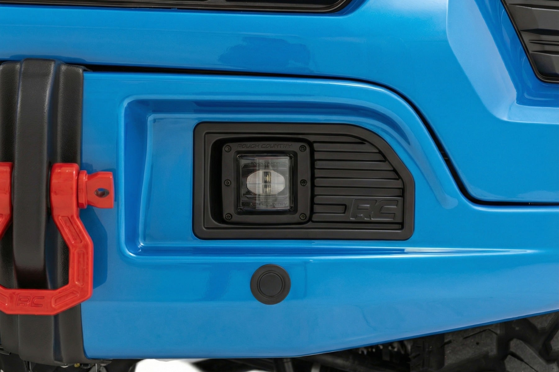 Rough Country Front FXS Bumper 12000S GLT Glacier Blue Chev Silverado 1500 23-26 13007-GLT