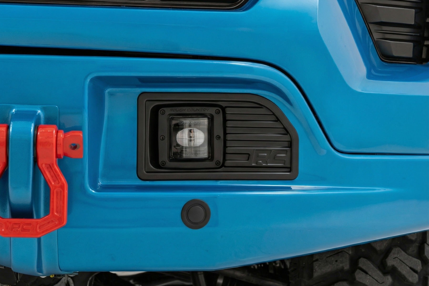 Rough Country Front FXS Bumper 12000S GXP Lakeshore Blue Silverado 1500 23-26 13007-GXP